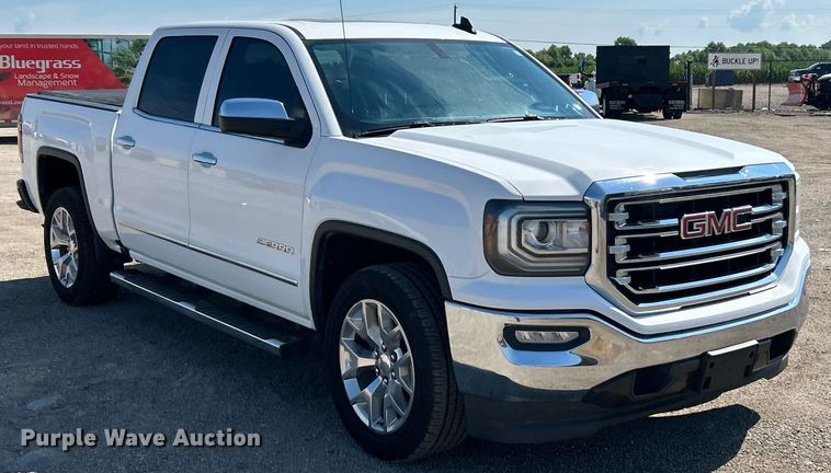 image for item EK8304 2017 GMC Sierra 1500 SLT Crew Cab pickup truck