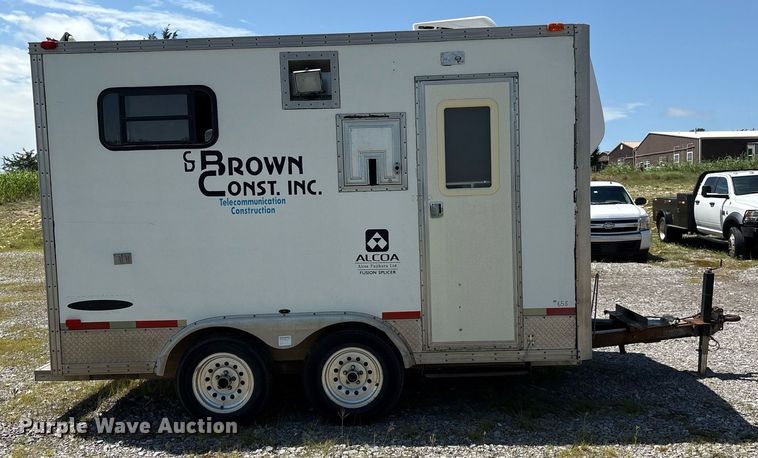 image for item EM2595 2001 Coachcraft fiber optic splicing trailer