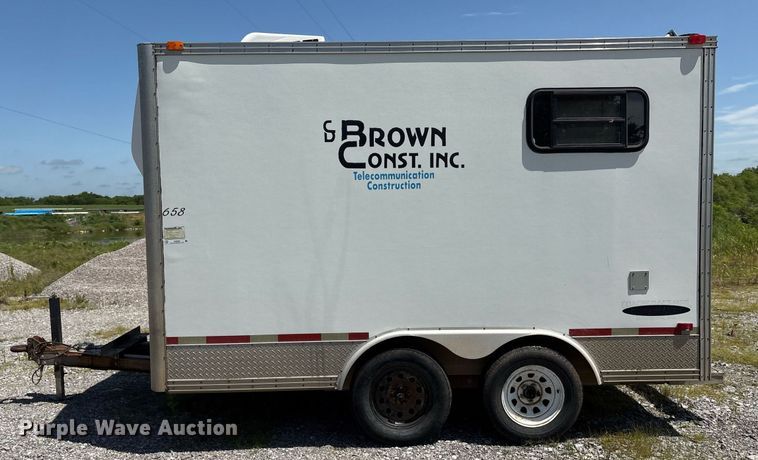 image for item EM2595 2001 Coachcraft fiber optic splicing trailer