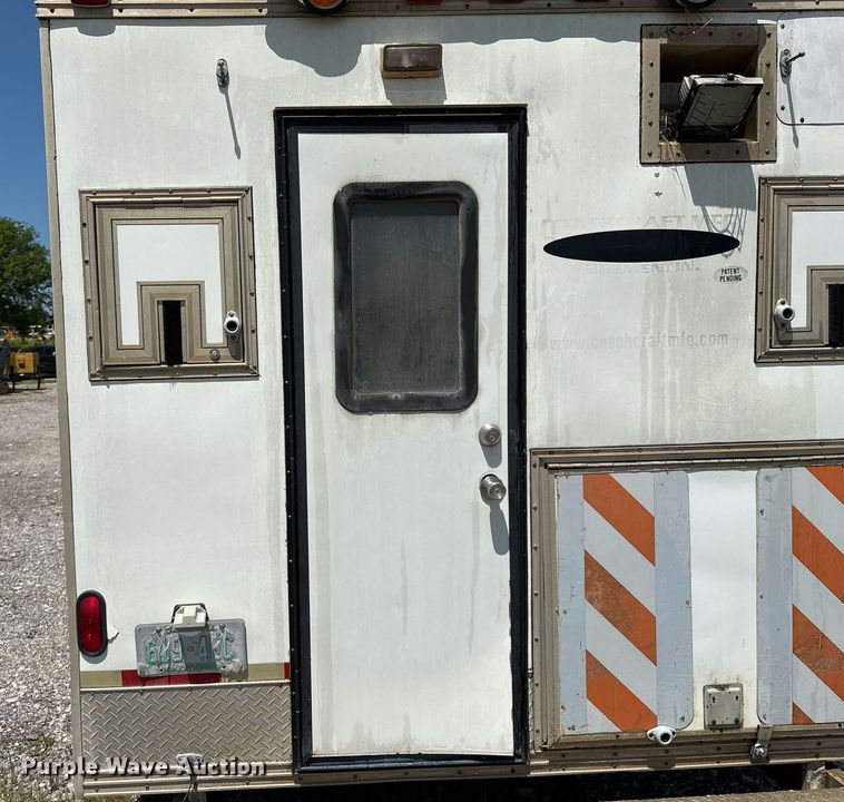 image for item EM2595 2001 Coachcraft fiber optic splicing trailer