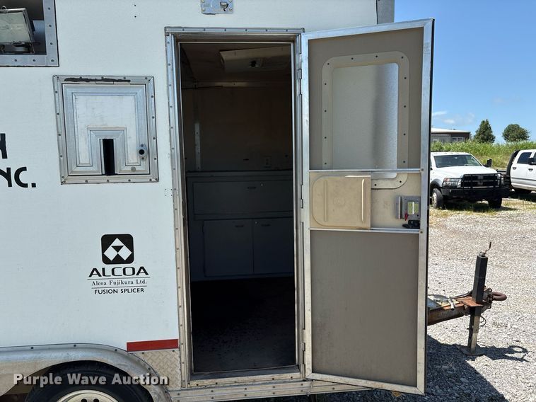 image for item EM2595 2001 Coachcraft fiber optic splicing trailer