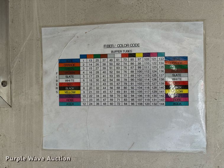 image for item EM2595 2001 Coachcraft fiber optic splicing trailer