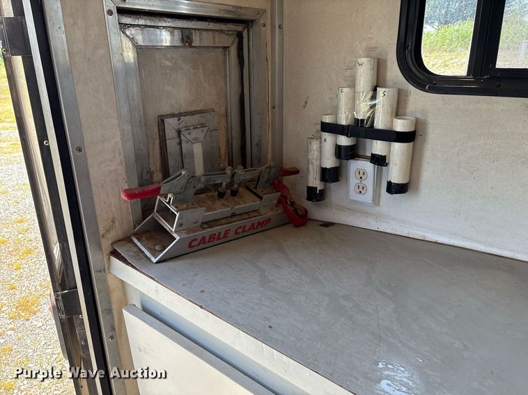 image for item EM2595 2001 Coachcraft fiber optic splicing trailer