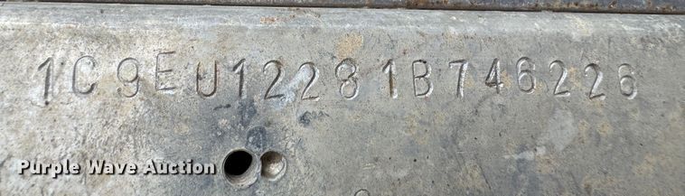 image for item EM2595 2001 Coachcraft fiber optic splicing trailer