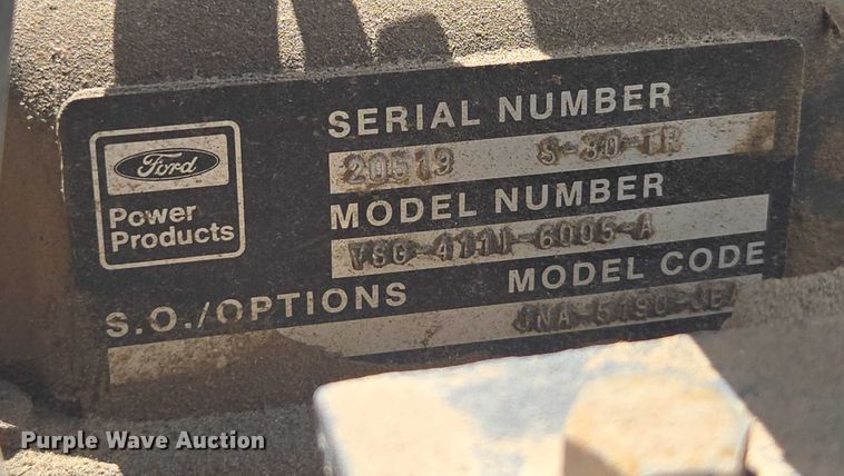 image for item EN3902 Tennant 255 Series II sweeper