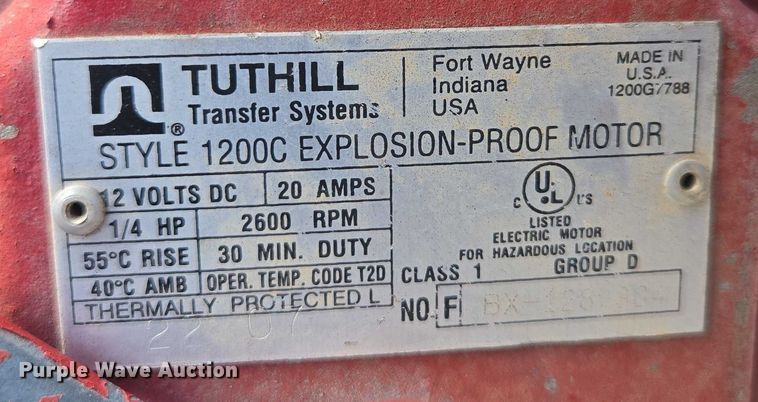 image for item EN3909 Fuel tank