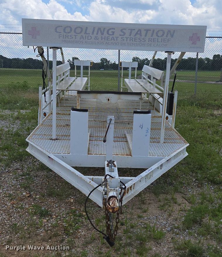 image for item EN3916 2013 Topeka Metal Specialties utility trailer