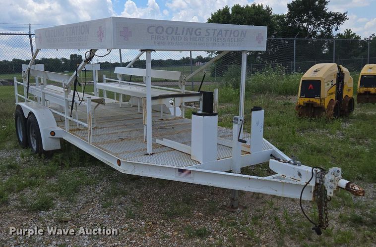 image for item EN3916 2013 Topeka Metal Specialties utility trailer