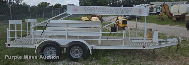 image for item EN3916 2013 Topeka Metal Specialties utility trailer