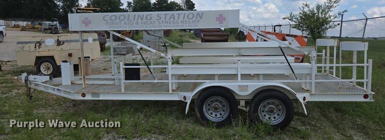 image for item EN3916 2013 Topeka Metal Specialties utility trailer