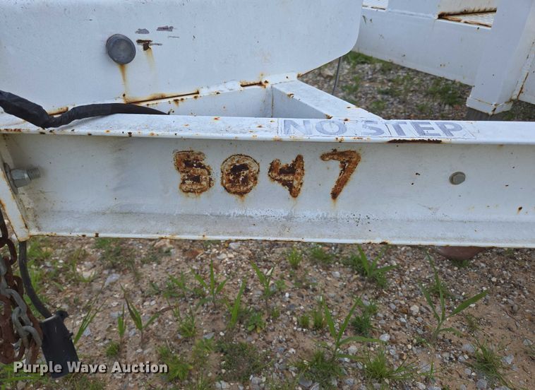 image for item EN3916 2013 Topeka Metal Specialties utility trailer