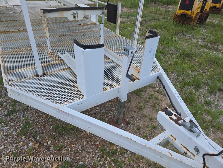 image for item EN3916 2013 Topeka Metal Specialties utility trailer