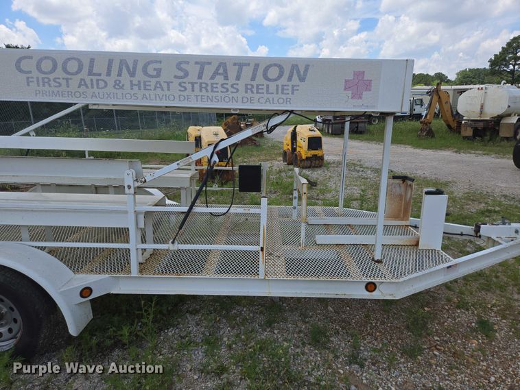 image for item EN3916 2013 Topeka Metal Specialties utility trailer