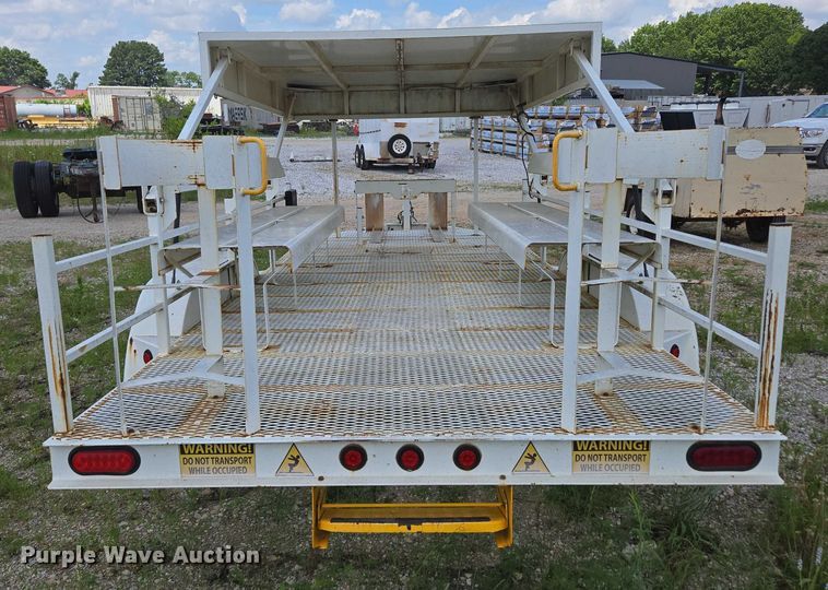 image for item EN3916 2013 Topeka Metal Specialties utility trailer