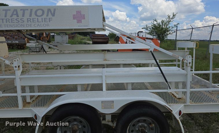 image for item EN3916 2013 Topeka Metal Specialties utility trailer