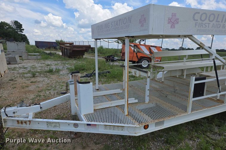 image for item EN3916 2013 Topeka Metal Specialties utility trailer