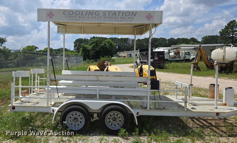 image for item EN3916 2013 Topeka Metal Specialties utility trailer