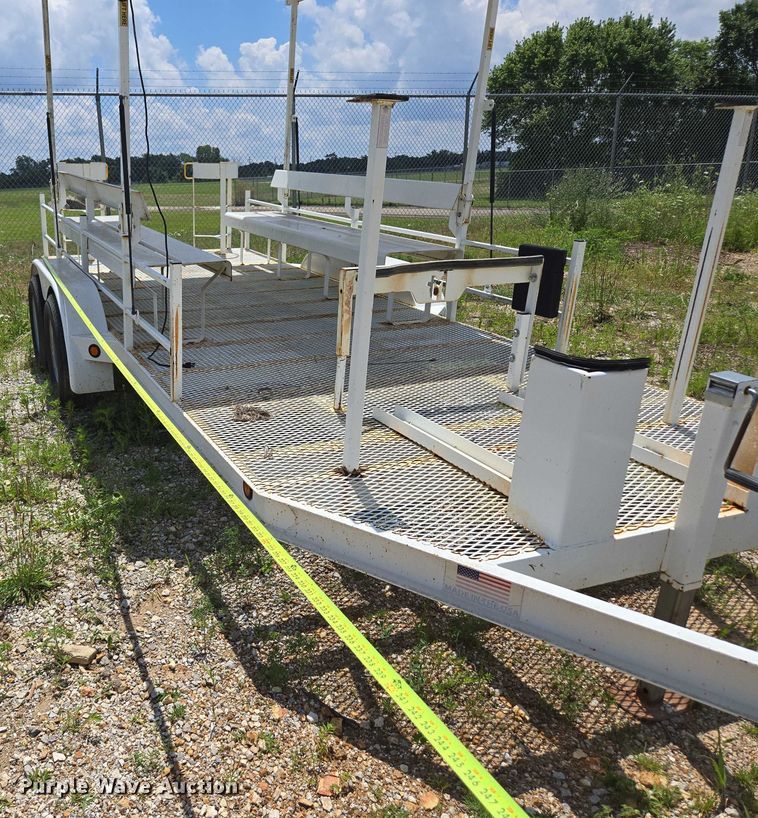image for item EN3916 2013 Topeka Metal Specialties utility trailer