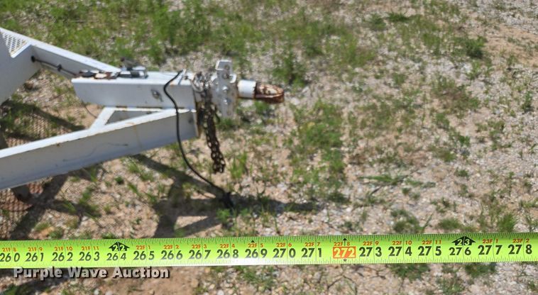 image for item EN3916 2013 Topeka Metal Specialties utility trailer