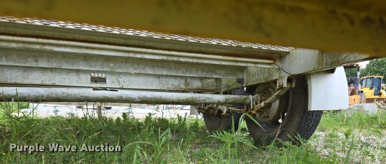 image for item EN3916 2013 Topeka Metal Specialties utility trailer