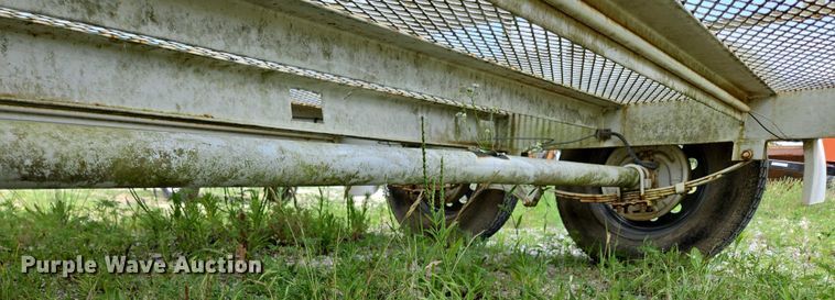 image for item EN3916 2013 Topeka Metal Specialties utility trailer