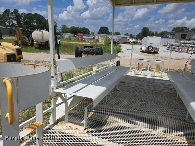 image for item EN3916 2013 Topeka Metal Specialties utility trailer