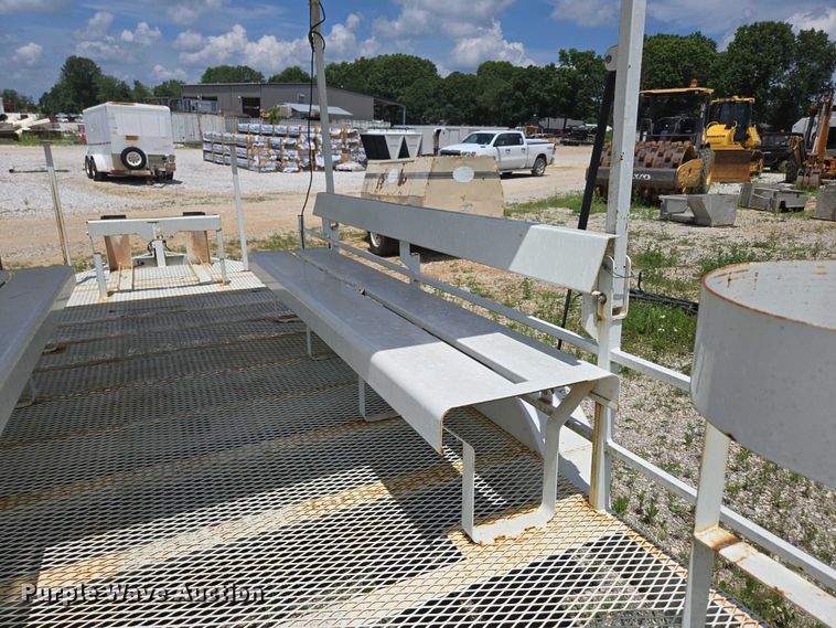 image for item EN3916 2013 Topeka Metal Specialties utility trailer