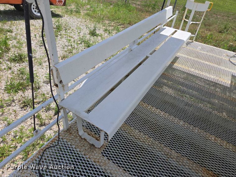 image for item EN3916 2013 Topeka Metal Specialties utility trailer