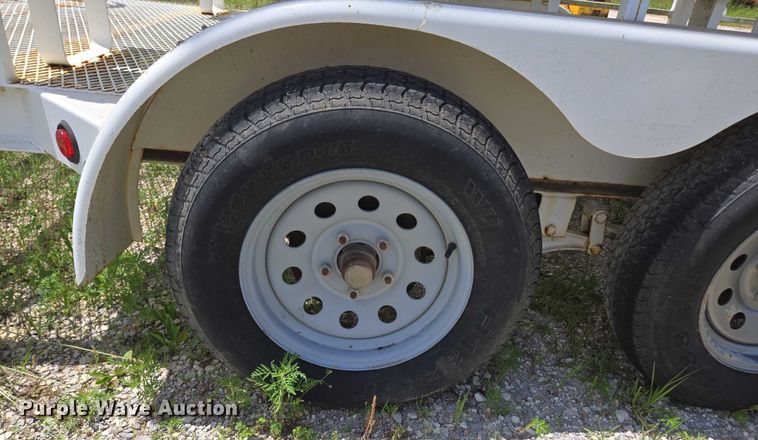 image for item EN3916 2013 Topeka Metal Specialties utility trailer