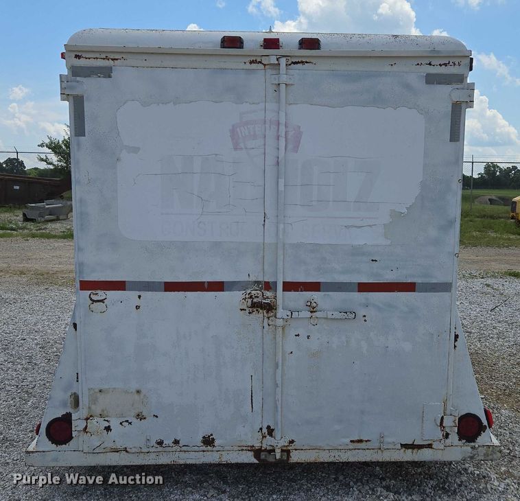 image for item EN3917 1997 Eagle Body Inc enclosed cargo trailer