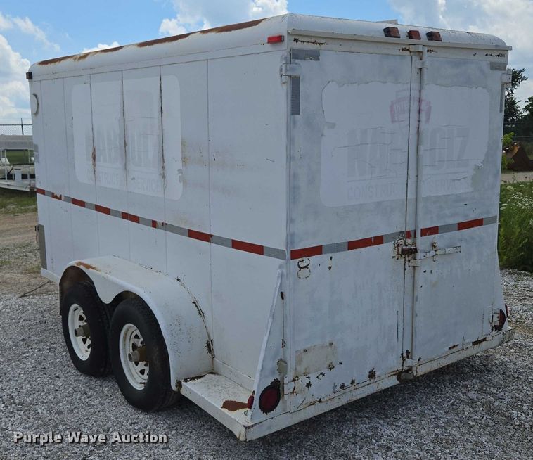 image for item EN3917 1997 Eagle Body Inc enclosed cargo trailer
