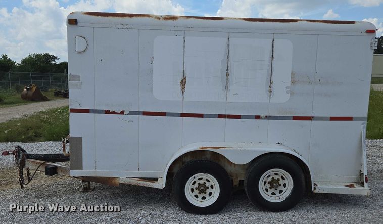 image for item EN3917 1997 Eagle Body Inc enclosed cargo trailer