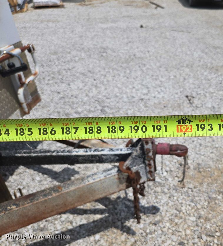 image for item EN3917 1997 Eagle Body Inc enclosed cargo trailer