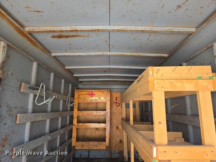 image for item EN3917 1997 Eagle Body Inc enclosed cargo trailer