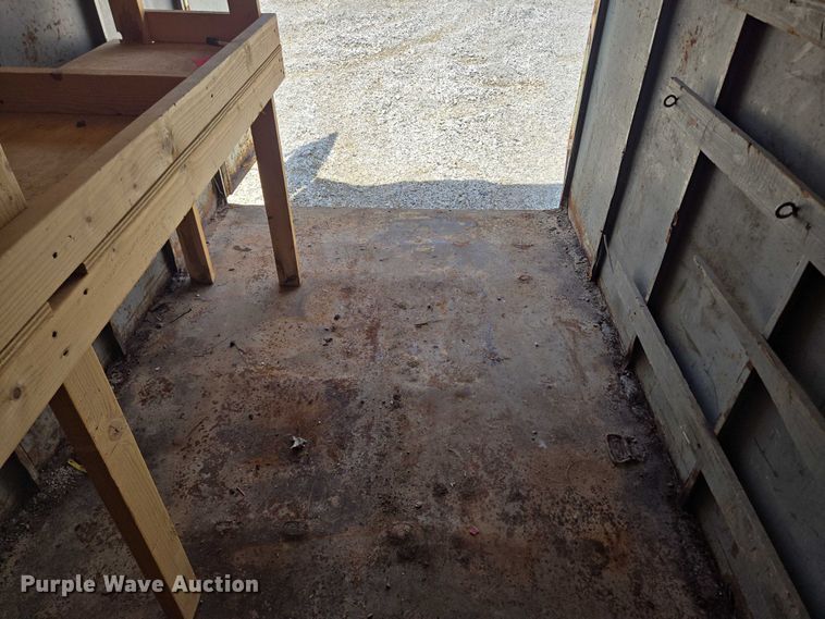 image for item EN3917 1997 Eagle Body Inc enclosed cargo trailer