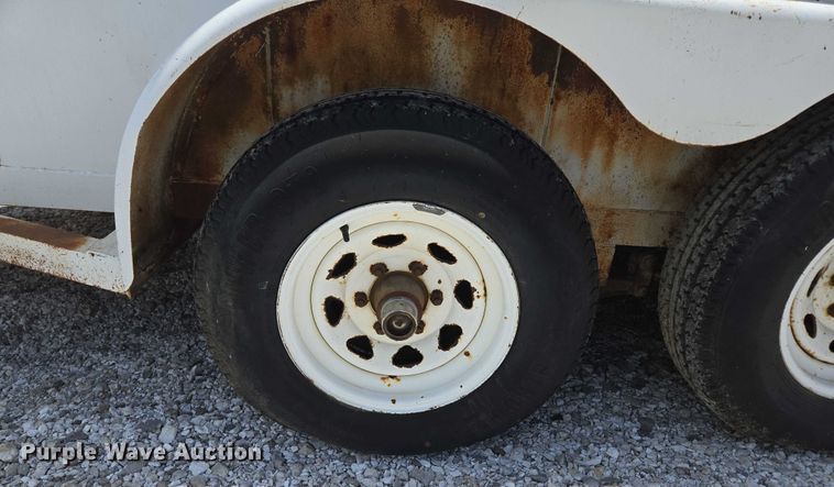 image for item EN3917 1997 Eagle Body Inc enclosed cargo trailer