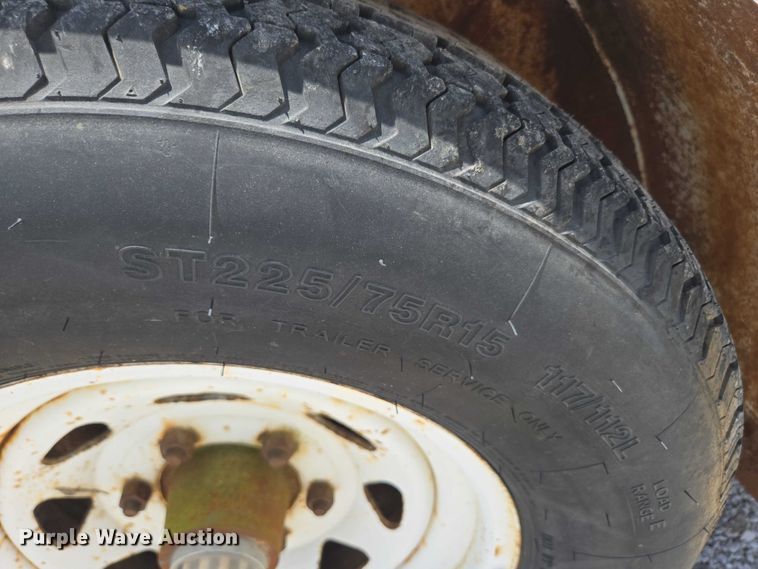 image for item EN3917 1997 Eagle Body Inc enclosed cargo trailer