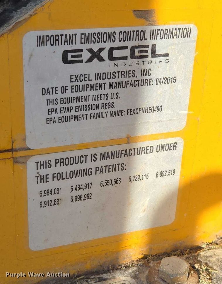 image for item EN3925 2015 Hustler 934349 ZTR lawn mower