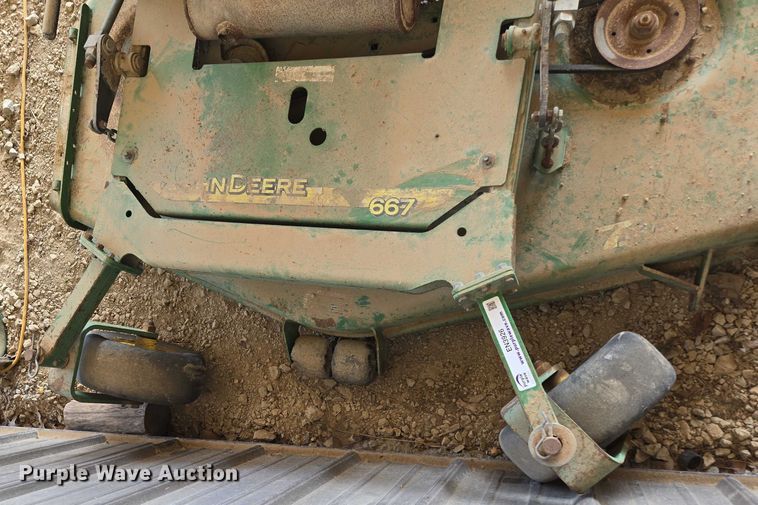 image for item EN3926 John Deere 667 ZTR lawn mower