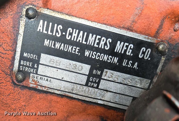 image for item EN8204 Allis-Chalmers FT 80 forklift
