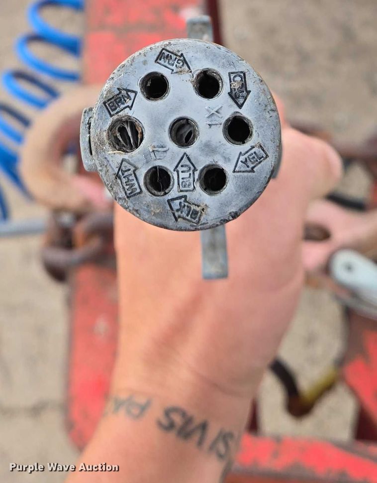 image for item EN8205 1999 Evaco D020T222T tilt deck equipment trailer