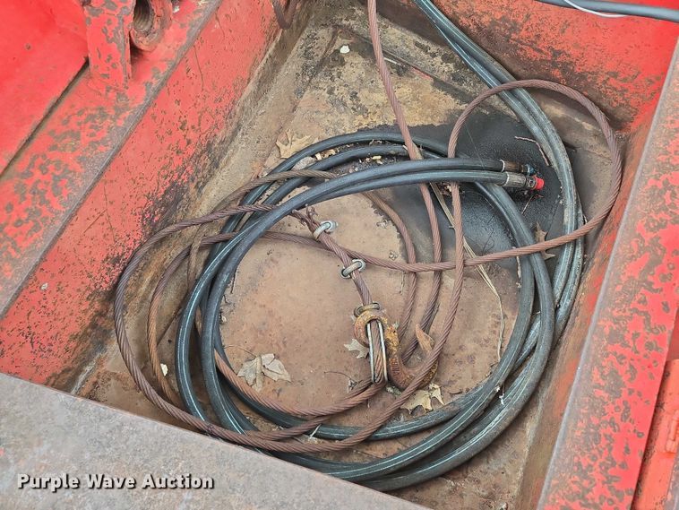 image for item EN8205 1999 Evaco D020T222T tilt deck equipment trailer