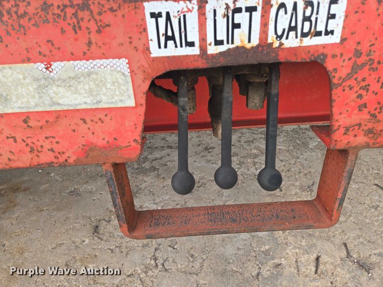 image for item EN8205 1999 Evaco D020T222T tilt deck equipment trailer