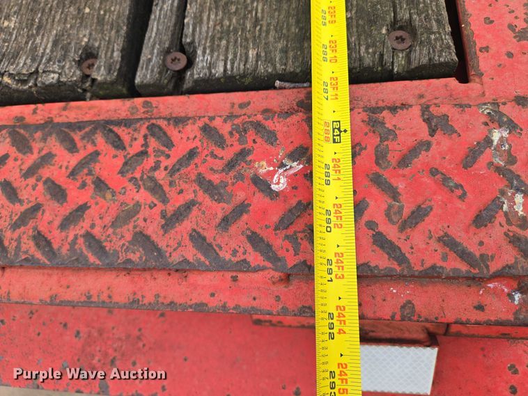 image for item EN8205 1999 Evaco D020T222T tilt deck equipment trailer