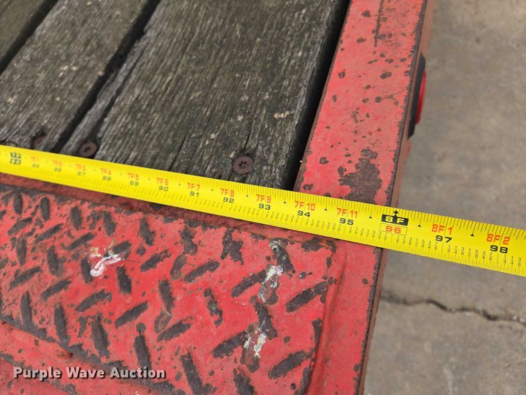 image for item EN8205 1999 Evaco D020T222T tilt deck equipment trailer