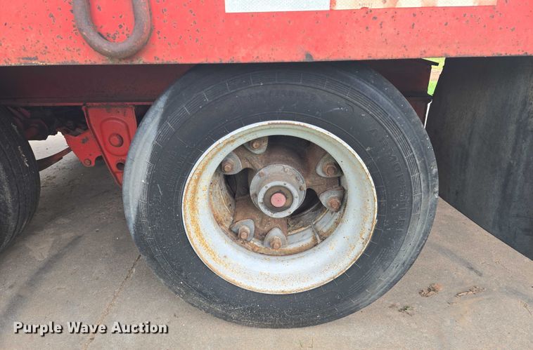 image for item EN8205 1999 Evaco D020T222T tilt deck equipment trailer