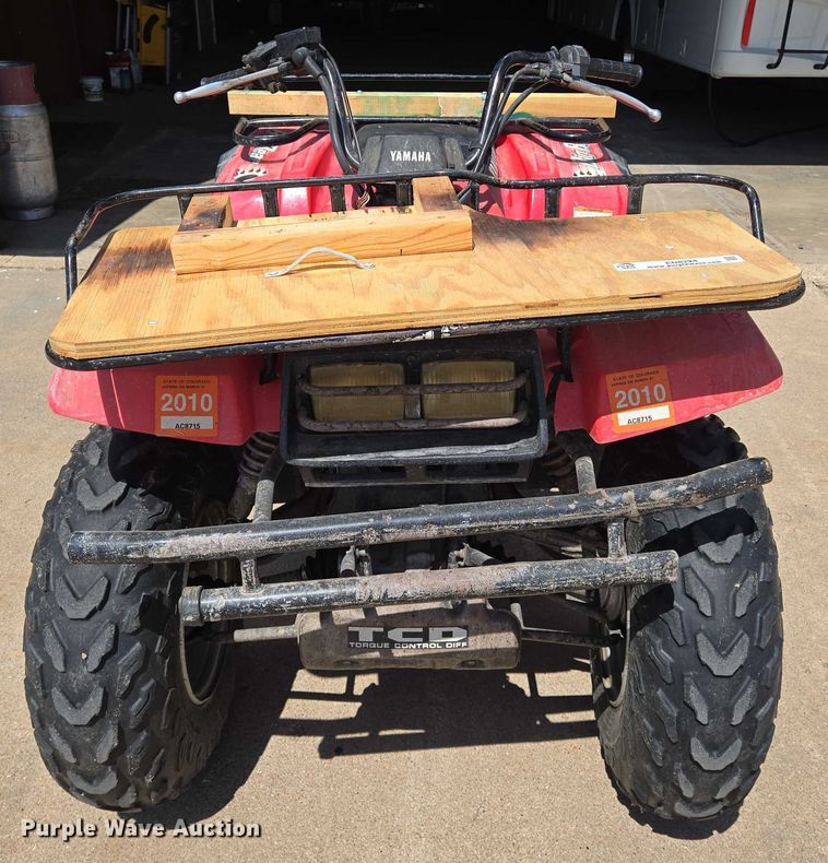 image for item EN8224 1993 Yamaha Big Bear ATV