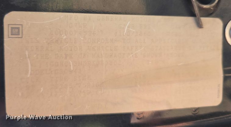 image for item EO1068 1994 Chevrolet C3500 Crew Cab pickup truck