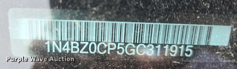 image for item EO1069 2016 Nissan Leaf 