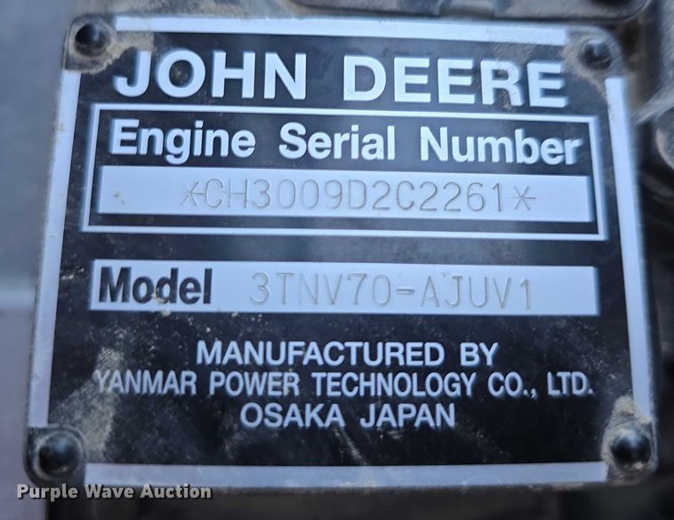 image for item EO1085 2024 John Deere XUV865M Gator utility vehicle